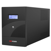Hikvision DS-UPS3000-R – Джерело безперебійного живлення (1800Вт, 4xSchuko, 4x12V 9Ah, AVR, USB)