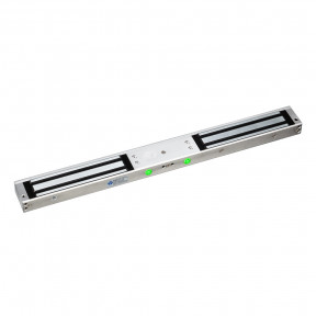 Електромагнітний замок Yli Electronic YM-280ND(LED)-DS для двостулкових дверей зі світловою індикацією, датчиком стану замка і дверей купити