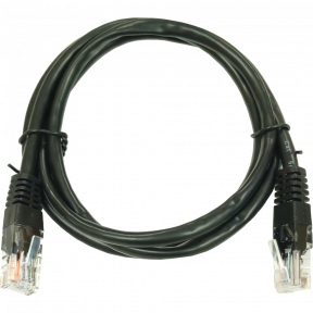 PAUT3300-BK - Патч-корд UTP, 3 м, кат. 5e, чорний купити