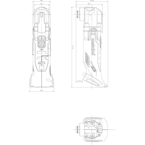Metabo MT 18 LTX (613021840) - Аккумуляторный универсальный резак без акб в Украине