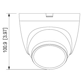 Dahua Technology DH-HAC-HDW1200TQP-A (3.6 мм) - 2 Мп купольна HDCVI відеокамера Ціна