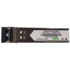 Модуль SFP Ewind EW-SFP-GE-MD850 155M, Multi-mode Dual Fiber, 850nm, 550meter, LC connector купити