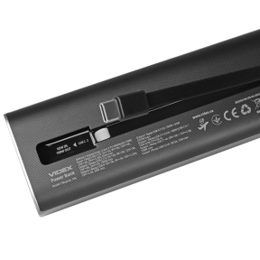 VIDEX VPB-366 – Повербанк для ноутбука (20000mAh, PD 100W, 165W Max) купити