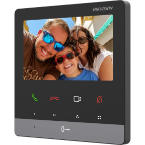 Hikvision DS-KV6103-PE1(С) + DS-KH6100-E1 + DS-KABV6113-RS - Комплект відеодомофону в Україні