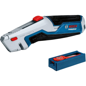 Bosch Professional (1600A027M5) 185 мм - Выдвижной нож и диспенсер с 10 лезвиями