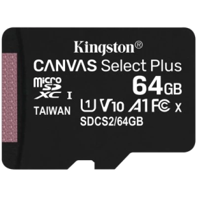 Kingston microSDXC 64GB (SDCS2/64GBSP) - Карта памяти купить