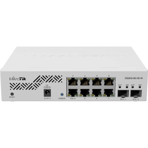 MikroTik CSS610-8G-2S+IN - 8-портовий гігабітний керований комутатор зображення