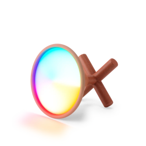 Портативна розумна лампа Nanoleaf Umbra Cono, RGBW, 2700-6500 K, 130 лм, Apple Homekit, Matter Коричневий купити