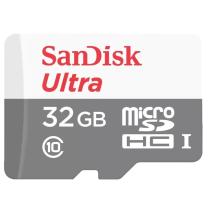 Карта памяти SanDisk microSD 32GB C10 UHS-I Ultra (100 МБ/с, Class 10)