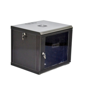 Шкаф 19" 9U, 600x500x507мм (Ш*Г*В), эконом, акриловое стекло, черный купить