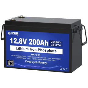 DCHOUSE ECO-LFP12200 – Акумуляторна батарея (LiFePO4, 12.8V, 200Ah, 2560Wh) купити