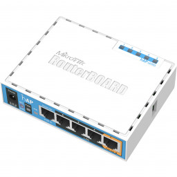2.4GHz Wi-Fi точка доступа с 5-портами Ethernet MikroTik hAP (RB951Ui-2nD)