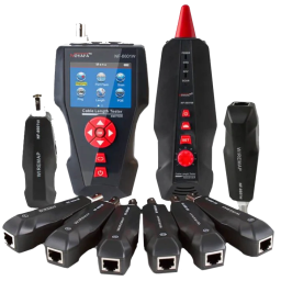 NOYAFA NF-8601W – Кабельный тестер (TDR, PoE, PING, RJ45, RJ11, BNC, 8 терминалов)