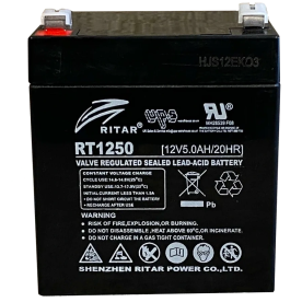 Ritar RT1250(12V5AH) - Аккумуляторная батарея