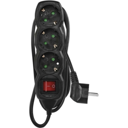 EMOS PC1321R - Сетевой удлинитель 3 розетки 1.5 м