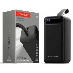 TITANUM 741 Black 50000mAh (TPB-741-B) - Повербанк в Україні
