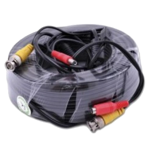 Патчкорд комбінований коаксіальний + живлення + звук BNC + DC + AV 20m, чорний купити