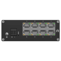 Промышленный неуправляемый коммутатор Teltonika TSW030 (8 портов RJ45 10/100 Mbps, питание 7-57V DC, IP30)