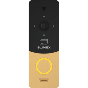 Вызывная видеопанель Slinex ML-20CR gold/black фото
