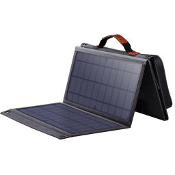Портативна сонячна панель 2E, 36 Вт зарядний пристрій, USB-С 20W, USB-A 18W