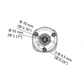 Hikvision DS-2CE10DF0T-PF (2.8 мм) - 2 Мп фиксированная мини-камера ColorVu фото