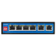 EWIND EW-S1906CF-DP – Некерований PoE-комутатор (4xPoE, 2xUplink, 60 Вт, AI Watchdog)