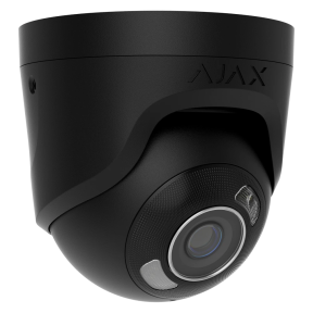 Ajax TurretCam HL (8 Mp/4 mm) Black - Проводная купольная IP-камера с гибридной подсветкой - фото №3 Ajax TurretCam HL (8 Mp/4 mm) Black - Проводная купольная IP-камера с гибридной подсветкой в Украине