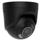 Ajax TurretCam HL (8 Mp/4 mm) Black - Дротова купольна IP-камера з гібридним підсвічуванням