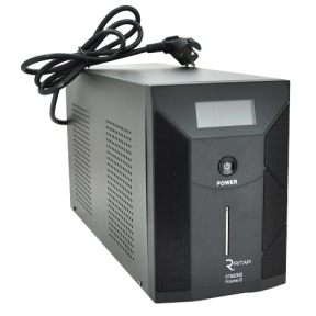 Ritar RTM2000 (1200W) Proxima-D LCD, AVR, 2st, 3xSCHUKO socket, 4x12V7,5Ah - Источники бесперебойного питания купить