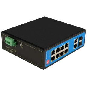 Ewind EW-PIS1712-8FE - 8-портовий промисловий 10/100M PoE комутатор зображення