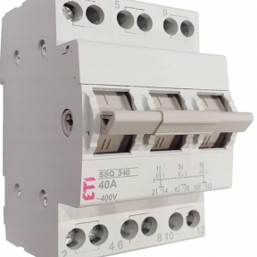 ЕТІ SSQ 340 "1-0-2", 3p 40A - Перемикач навантаження купити