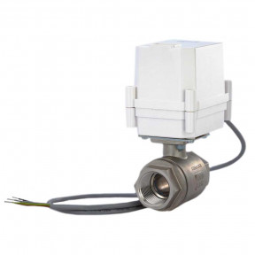 Кран кульовий з електроприводом Gidrolock Professional Steel 1/2″ (12VDC) - фото №1 Кран кульовий з електроприводом Gidrolock Professional Steel 1/2″ (12VDC) купити