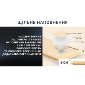 Самонадувний килимок одномісний з подушкою Naturehike CNK2300DZ014, 60 мм, бежевий купити