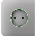 Ajax SideCover (smart) [ type F ] Fog - Передняя панель и крышка розетки