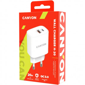 Сетевое зарядное устройство для Canyon H-20-04 White (CNE-CHA20W04) в Украине