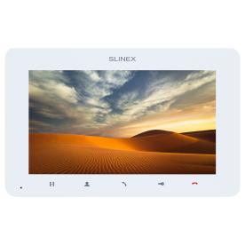 Slinex SM-07MN White – Видеодомофон (7" IPS, 1024x600, Детекция движения, MicroSD)