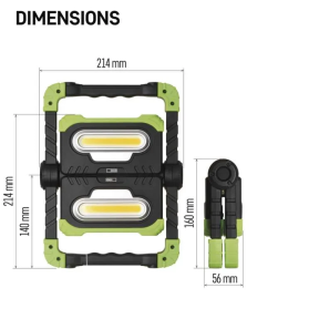 EMOS P4536 20W 2000Lm Li-Ion - Лiхтар LED зображення