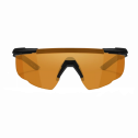 Защитные баллистические очки Wiley X SABER ADV Оранжевые линзы/Матовая черная оправа (без кейса)
