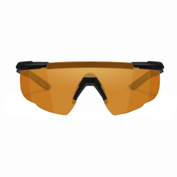Защитные баллистические очки Wiley X SABER ADV Оранжевые линзы/Матовая черная оправа (без кейса)