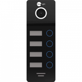 NeoLight NeoLight MEGA/4 Черная - Вызывная панель купить