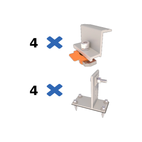 Комплект креплений к битумной черепице Bitum I - фото №1 Комплект креплений к битумной черепице Bitum I купить