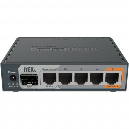 MikroTik hEX S (RB760iGS) - 5-портовий маршрутизатор