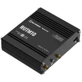 Teltonika RUTM10 – Промышленный маршрутизатор (4xGbE, Wi-Fi 5, RutOS, Passive PoE, IP30)