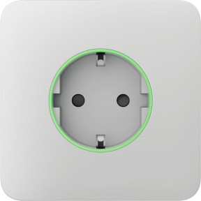 Ajax SoloCover (smart) White - Передняя панель для встроенной розетки купить