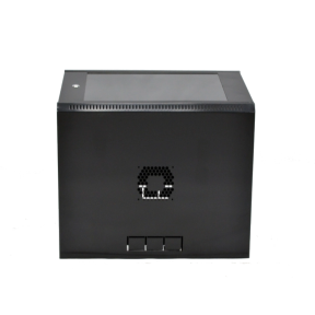 Шкаф 19" 9U, 600x500x507мм (Ш*Г*В), эконом, акриловое стекло, черный Цена