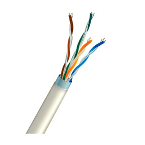 Кабель витая пара FTP CAT5E CCA 0.51mm PVC Indoor Trinix 305m - фото №1 Кабель витая пара FTP CAT5E CCA 0.51mm PVC Indoor Trinix 305m купить