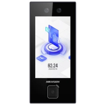 Термінал розпізнавання облич Hikvision DS-K1T344MBWX-QRE1 (4.5" Touch, IP65, Mifare, PoE)