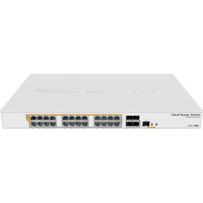 24-портовий комутатор MikroTik CRS328-24P-4S+RM купити