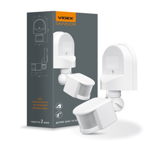VIDEX VL-SPW02W 220V 1200W - Датчик руху та освітленості інфрачервоний купити