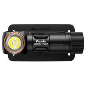 Fenix HM23 V2.0 – Налобний ліхтар (300 лм, IP68, 1xAA/14500, авіаалюміній) зображення